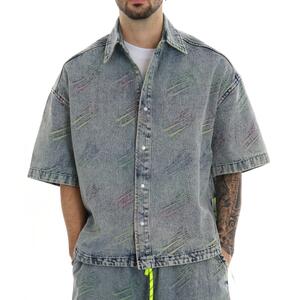 CAMICIA IN DENIM AZZURRO